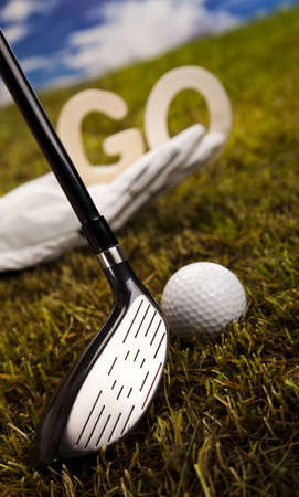 Go golfの写真素材