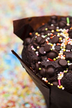 Sweet muffin cakeの写真素材