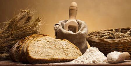 Baking goods, breadの写真素材