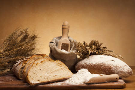 Baking goods, breadの写真素材