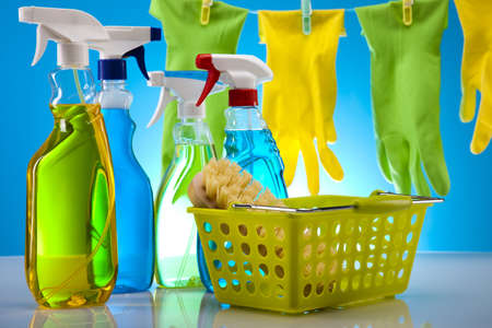 Cleaning productsの写真素材
