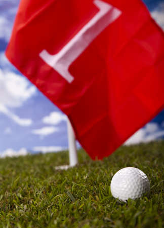 Golf ballの写真素材