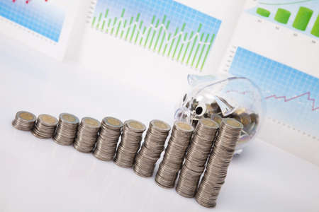 Financial diagramの写真素材