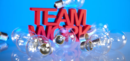 Team work の写真素材