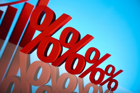 Percentage background の写真素材