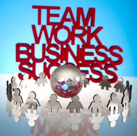 Business network concept の写真素材