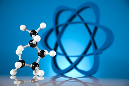Biochemistry and atom の写真素材