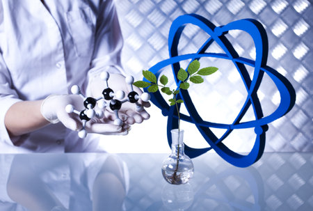 Genetically modified plant の写真素材