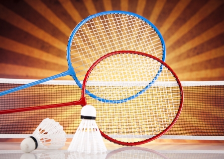Badminton shuttlecockの写真素材