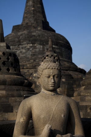 Borobudur Temple, Indonesiaの写真素材