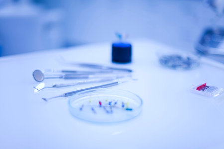 Dental Tools set の写真素材