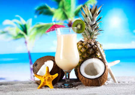 Exotic alcohol drinks