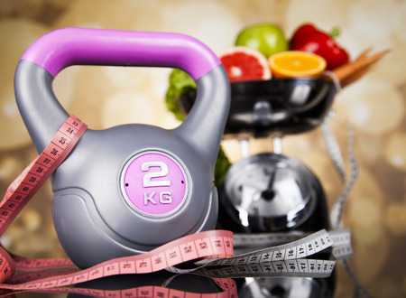 Healthy lifestyle concept, vitamins compositionの写真素材