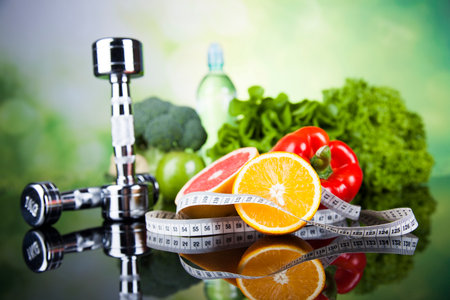 Healthy lifestyle concept, Diet and fitness Healthy lifestyle concept, Diet and fitness