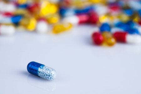 Healthy background, Pills, Tablets, Capsule background
