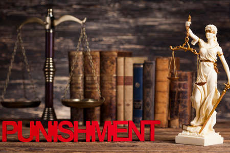 Law wooden gavel barrister, justice concept, legal systemの写真素材