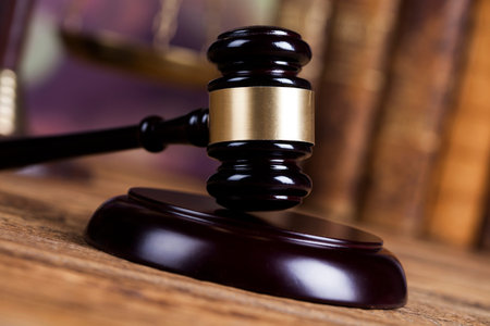 Gavel, Mallet of justice concept