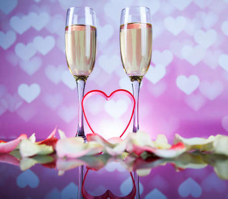Love, Valentine's day concept, heart backgroundの写真素材