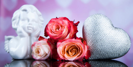 Heart background, Happy Valentine's Day