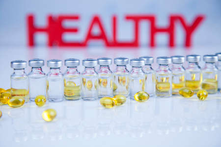 Pills, Tablets, Capsule, Medical backgroundの写真素材