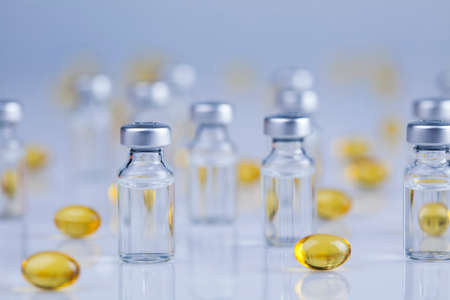 Pills, Tablets, Capsule, Medical backgroundの写真素材