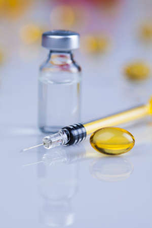 Pills, Tablets, Capsule, Medical backgroundの写真素材