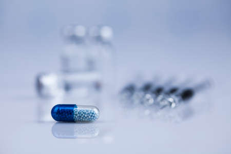 Pills, Tablets, Capsule, Medical backgroundの写真素材