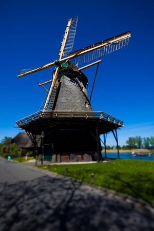 Old windmill in holland