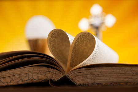 Eucharist, sacrament of communion backgroundの写真素材