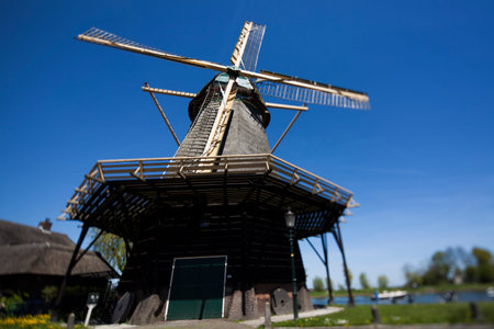 Old windmill in holland
