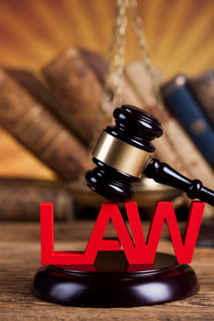 Gavel, Mallet of justice concept