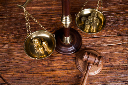 Gavel, Mallet of justice concept