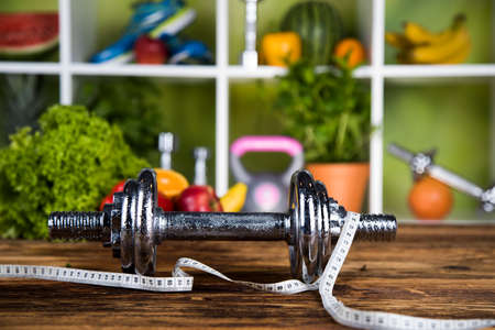 Healthy lifestyle concept, vitaminsの写真素材