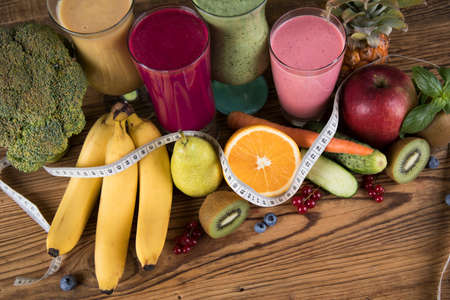 Protein shakes, sport and fitnessの写真素材