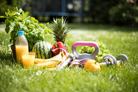 Fitness food outdoor