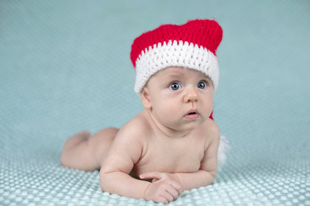 Santa Christmas baby