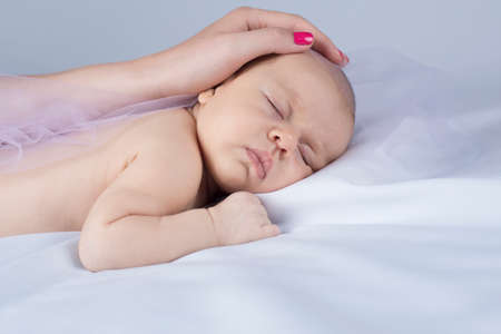 Hand Mom And Babyの写真素材