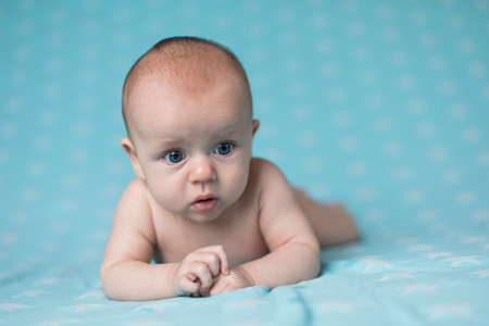 Newborn baby girlの写真素材