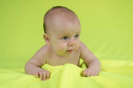 Newborn baby girl