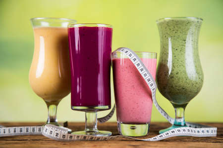 Protein shakes, sport and fitnessの写真素材