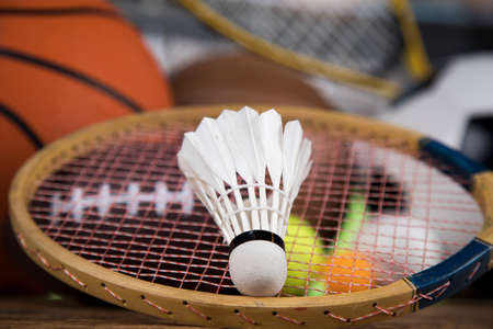 Sport Equipment, Soccer,Tennis,Basketballの写真素材