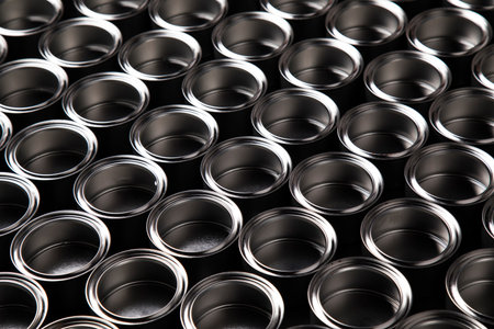 Metal tin paint cans