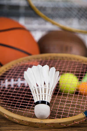 Sport Equipment, Soccer,Tennis,Basketballの写真素材