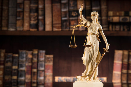 Lady of justice, Law and justice concept