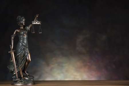 Justice statue, Law and justice conceptの写真素材