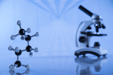 Glassware, Laboratory beakers,Science experimentの写真素材