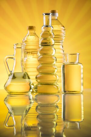 Cooking and food oil productsの写真素材