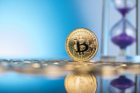 Cryptocurrency, Business, bitcoin coin and Trading conceptの写真素材