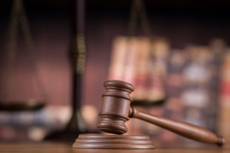 Gavel, Law theme, mallet of judge concept