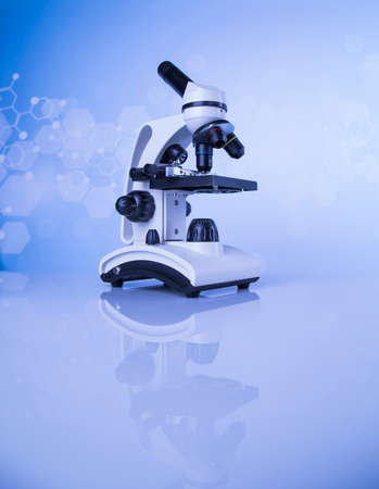 Microscope, Laboratory Research and Developmentの写真素材